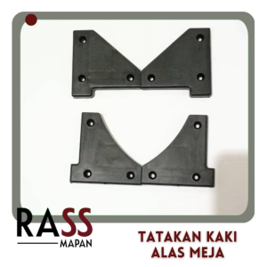 Tatakan Kaki Alas Meja Lemari Furniture Siku Kotak LR