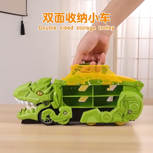 Dino Race Transforming Transporter: T-Rex Track Truck