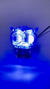 Lampu Tembak Laser Gun 2 Warna OWL Transparan Collor Full