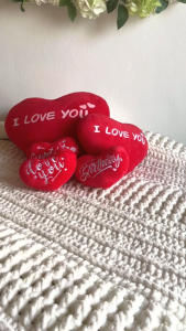 Love Birthday Congratulations Heart Pillow Plushies Decoration Anniversary Valentines Graduation
