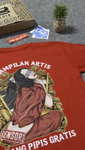 Kaos Penampilan Artis & T-shirt Pria Tebal Cotton Combed 30s