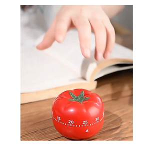 60 phút đếm ngược hẹn giờ trong nhà bếp người trợ giúp nấu ăn & nướng bánh đồng hồ cà chua Pomodoro-NIEVE