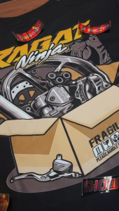 COD ( Free Sticker ) Kaos Ragat Ninja Terbaru - Kaos Distro Baju Racing Ninja R RR SS Superkips Cotton Combed Gratis Stiker Hologram COD Free Stiker Katun - 16CO.PEMT.2024.04