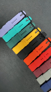 Silicone Strap For Samsung Galaxy Watch 7/6 40mm 44mm Sports Strap Galaxy Watch Ultra 47mm 6 Classic 43mm 47mm Watch 3 41mm 45mm Series Smart Watch Wristband Replacement Bracelet