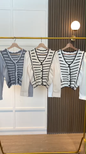 BL20887 Scallop Edge Two in One Vest Blouse