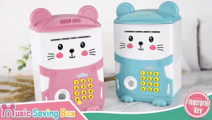 กระปุกออมสิน ออมสิน ATM กินเหรียญแบงค์ เครื่องฝากเงินอัตโนมัติ ปลอดภัย ตู้เอทีเอ็มเด็ก ของเล่นเด็ก