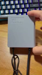 Bộ lưu điện DUNG LƯỢNG CAO dành cho Wifi Camera - UPS 12V (chạy wifi được 6-12 giờ) kèm Nguồn12v1.5A-3M-5400ma/3600ma