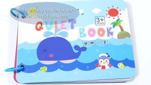 Montessori Toys Quiet Busy Book Logical Ability Sorting Match Sticker Toys for Kids
