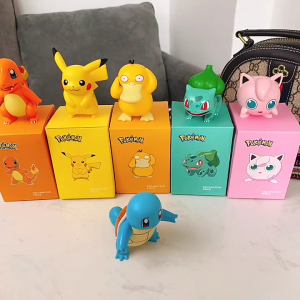 Mô Hình Pokemon Chính Hãng Cao Cấp Kèm Hộp Pikachu Psyduck Bulbasaur Squirtle Charmander