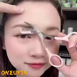 3Pcs Eyebrow with Comb Pencukur Alis Professional Precision Alat Cukur Alis Set
