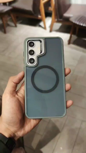 EC-203 LENS ARMOUR METAL MAGNETIC MAGFASE CASE FOR SAMSUNG S23 S23 ULTRA S23 PLUS S24 S24 PLUS S24 ULTRA SHOCKPROOF