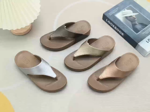 M-4 NEW TOPGRADE SLIDE SOFT RUBBER MATERIALS ELEGANT SLIDE OUTDOOR SLIPPERS - New Style for Madam, Women's Shoes, Breathe, Slippers, Sandals, Thick Bottom, Non-Slip, High Quality, Comfortable, Korean Version