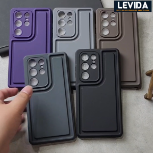 Case Macaron Motif Sirkuit Pro: Perlindungan Kamera Samsung S23 FE & S24 Ultra