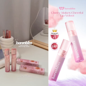 barenbliss BNB Cherry Makes Cheerful Lip Cream | 24H Transferproof Lock Lip Cream