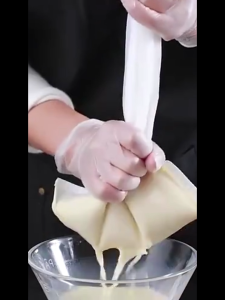 100 Mesh Kitchen Drawstring Filter Bags Nylon Soy Milk Juice Strainer Bag Wine Tea Coffee Yogurt Filter Net Reusable All Purpose Kitchen Drawstring Strainer Bag