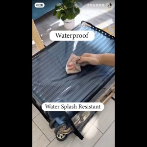Transparent PVC Luggage Cover: Anti-Scratch Protection & Travel Accessories