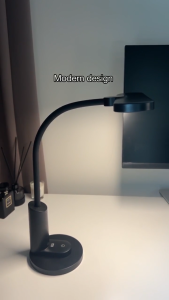 LEMAX 3 Colour Touch Sensor Dimming LED Desk Lamp USB Rechargeable Battery Clip Adjustable Table Study Lamp Lampu Meja