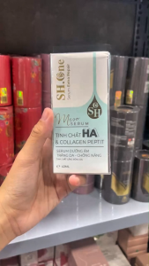 Serum Meso SH One Màu Xanh Chính Hãng - Serum HA Collagen Peptit Hỗ Trợ Dưỡng Trắng
