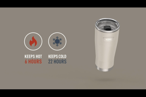 Thermos® IS1122 Tumbler with Slide Lock Lid (ถ้วยน้ำพร้อมฝาปิด) ขนาด 710ml รุ่น ICON วัสดุ สแตนเลส