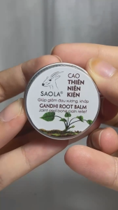 Cao Xoa Bóp Thiên Niên Kiện Giảm Đau Vai Gáy Nhức Mỏi Xương Khớp100% Tự Nhiên Lành Tính 11g
