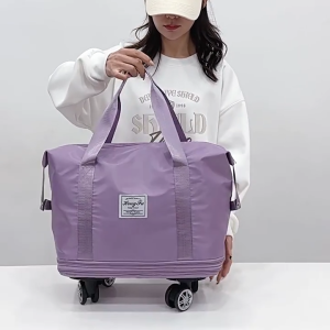Tas Travel Jumbo 3 Tingkat Dengan Roda Duffel Travel Bag Roda Lepas Pasang Waterproof
