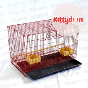 KITTYDOM Sangkar Kandang Kucing Besi Lipat Umbaran Size M Medium Kandang Kucing Anjing Cat Dog Kitten Adult Anabul Kelinci Sugar Glider Hamster