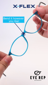 X-FLEX 7006 TR Flexible Replaceable Eyewear with choice of Multicoated/Tinted/Anti-Radiation or Photochromic Lenses