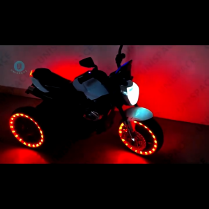 Motorbike for Kids Rechargeable 3wheels Motorcycle Electric Motor TOY Musical Multicoloured Educational
