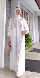 GAMIS DESAYU DRESS PREMIUM CRINKLE AIR FLOW KONDANGAN MEWAH ELEGANT MURAH