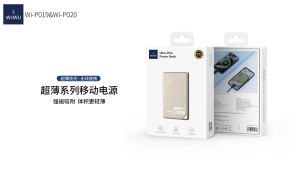 [Đạt Chuẩn 3C] Pin dự phòng WIWU ULTRA-THIN POWER BANK mỏng 9mm hỗ trợ sạc nhanh không dây 22.5W cho Smartphone 15 pro max 10000 mAh
