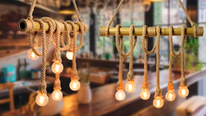 DIY Industrial Chandelier & Personalized Hanging Light