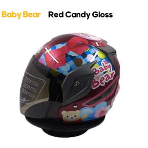 Helm SNI Anak Remaja Cowok Cewek Busa Tebal Baby Bear Virtue