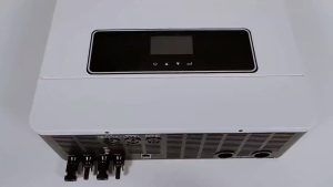 Flowatt 4.2kw/6.2kw/10.2kw On-Grid/Off-Grid Hybrid Inverter 24VDC/48VDC 230VAC Pure Sine Wave Solar Inverter 500VDC PV Panel Input Built In 160A MPPT Solar Controller RGB Light Support Lifepo4 Battery