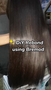 Bremod Keratin Silky Straight Rebonding Cream: Professional Hair Straightening Solution