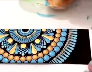 5 pcs alat dot hiasan kuku pena dotting kutek gel / dotting pen painting nail art tools pen KU070