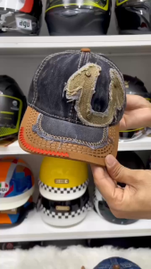 Nón Kết /Mũ Lưỡi Trai Jean Chữ U Cầm Đàn .