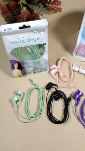 Headset Music Angel Macaron YH-001/Earphone Handsfree Stereo Extra Bass