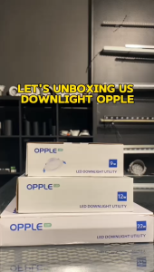 OPPLE LED US Downlight R70/R125/R150/R175/R200 4inch 5inch 6inch 7inch 8inch 4W 9W 12W 18W 22W with SIRIM Certificate