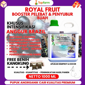 Pupuk Topfarm: Pupuk Khusus Anggur Brazil & Cara Menggunakannya