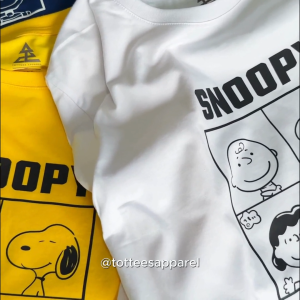 Snoopy and The Gang Land Tee - Fun and Playful Peanuts Design Great Gift for Snoopy Fans