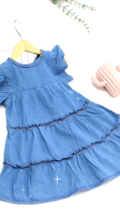 DRESS RUBY JEANS 2-5 Tahun: Baju Anak Perempuan Dress Jeans Anak