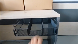 Under Desk Drawer Storage Basket: Enhance Your Home & School Desk Organization