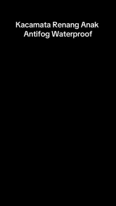 Kacamata Renang Anak Silicone Antifof Waterproof