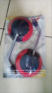 PROMO Spion Scoopy  bulat Tangkai Crome dan tangkai hitam untuk semua Motor Honda dengan kualitas terbaik