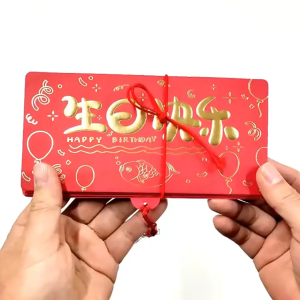 Creative Red Packet AngPau Ang Pao Multi Pocket Chinese New Year 新年创意红包袋红包封 寿 前程似锦 平安喜乐 爆富令 健康快乐成长 感恩有你 新年快乐