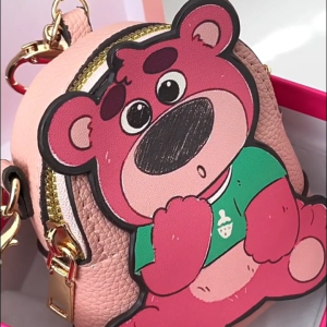 Payoe Dompet Sling Bag Anak Perempuan Tas Strawberry Bear Import Korea Wallet Wanita Cute Bag