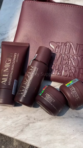 Glamshine Skincare Paket Ori Official Glam shine Hitam 1Paket Lengkap Korea Whitening Glamshine Gold