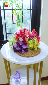 BUNGA MAWAR HIAS 21 HIASAN BUNGA ARTIFICIAL B8034