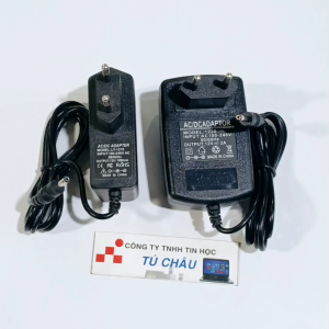 Adapter DC 12V - 1A / 12V - 2A ( Đầu cắm 3.5mm x 1.35mm)