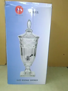Dispenser Air Kaca / Kristal Kapasitas 2lt / MKS Glass / Kaca